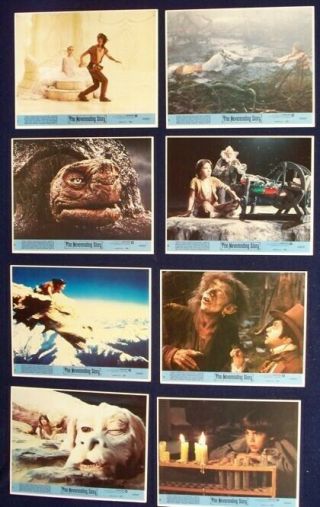 Never Ending Story Lobby Card Set Of 8 1984