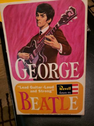 The Beatles George Harrison 1964 Revell Model (box Only)