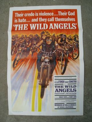 The Wild Angels 1966 Roger Corman Peter Fonda Nancy Sinatra Bruce Dern Rare Bike
