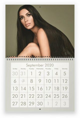 Kim Kardashian West 2020 Wall Calendar
