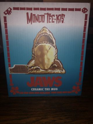 Jaws Mondo Tiki Mug 2019 Sdcc Thor Limited Edition 200