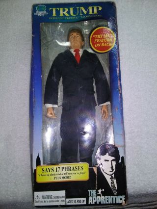 12 " Talking Donald Trump Doll From " The Apprentice " -