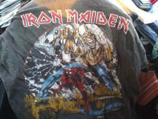 Iron Maiden Numbers Of The Beast 1982 - 83 Tour Shirt.  Xl On Tag.
