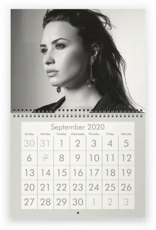 Demi Lovato 2020 Wall Calendar