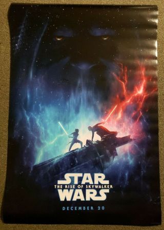 Star Wars The Rise Of Skywalker 27x40 D/s Movie Theater Poster Version B