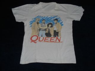 Mega Rare Queen The Magic Tour T Shirt 1986 Official Queen Merchandise
