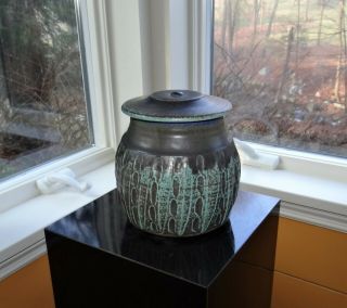 Val Cushing / Vintage Lidded Jar