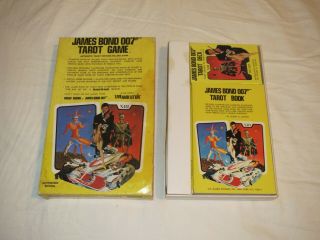 1970s James Bond 007 Tarot Card Set Live And Let Die Complete