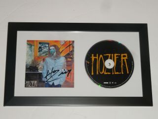 Hozier Signed Framed Self Titled Cd Album Take Me To Church Proof