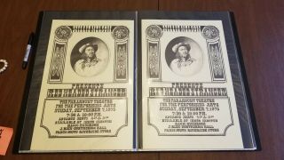 Willie Nelson Concert Poster From Paramount Theatre Austin,  Tx 9/7/1975