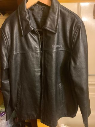 Hard Rock Cafe Leather Jacket Xl