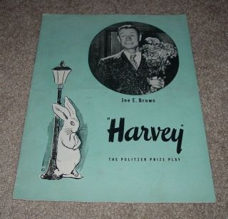 1948 Harvey Pulitzer Prize Play Program & Playbill Joe E Brown Marion Lorne