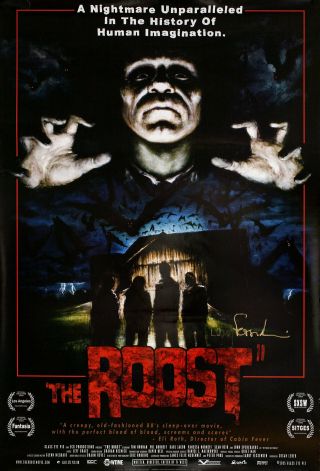 The Roost 2005 U.  S.  One Sheet Poster Signed