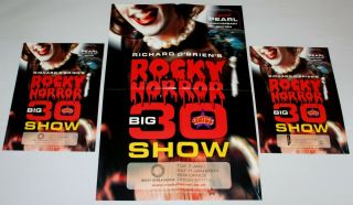 Rocky Horror Show - 2003 30th Anniversary Uk Tour - X3 Posters