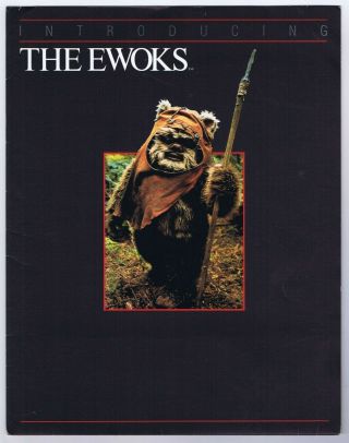 Star Wars Rotj The Ewoks Complete Press Kit Color Slide Wicket Stills 1983