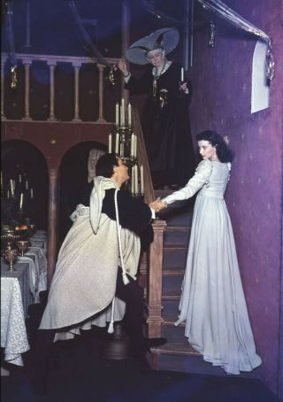 Laurence Olivier Vivien Leigh Rare Vintage Color 4x5 Photo Transparency