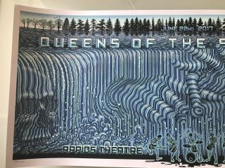 Queens Of The Stone Age QOTSA EMEK 150/150 - Niagara Falls 2017 Poster Print 8