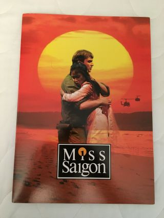 Miss Saigon Souvenir Program (2002 - 2003 North American Tour)
