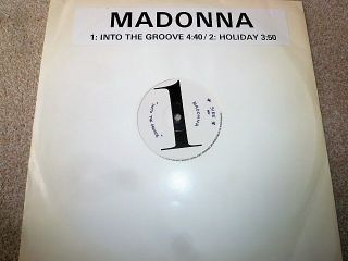 Madonna - Into The Groove/ Holiday : Uk Promo - Only 12  Single Sam251 Very Rare