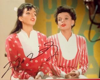 The Judy Garland Show: Liza Minnelli Autographed 8x10 Set Photo.  Includes 2 Coas