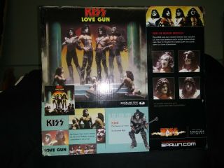 Kiss Love Gun Mcfarlane Deluxe Box Set Figures 2004