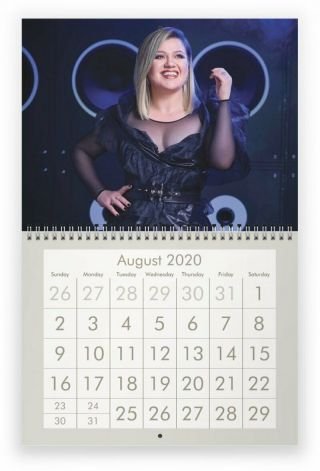 Kelly Clarkson 2020 Wall Calendar