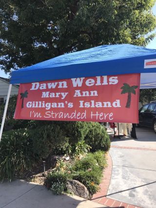 Dawn Wells Giligans Island Home Estate Gold Statue 7