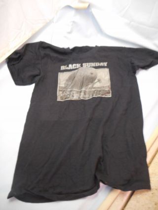 Black Sunday 1977 Black,  Large T Shirt,  Nos,  Never Worn,  Thriller Movie,  Wow