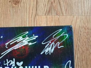 BTS BANGTAN BOYS Promo Dark And Wild Album Autographed Hand Signed Type C 3