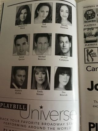 PLAYBILL THE CHER SHOW ' OPENING NIGHT ' NEIL SIMON THEATRE COVER 3