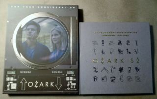 Ozark Complete Seasons 1 And 2 Emmy Fyc Dvds Jason Bateman - Three Days Only