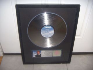Barry Manilow - Ultimate Manilow - Riaa The More 1.  000.  000 Copies Award