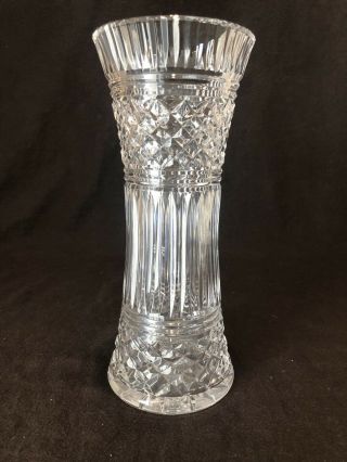 Waterford Crystal Master Cutter Vase 224.  022 12 " H House Of Waterford Ireland
