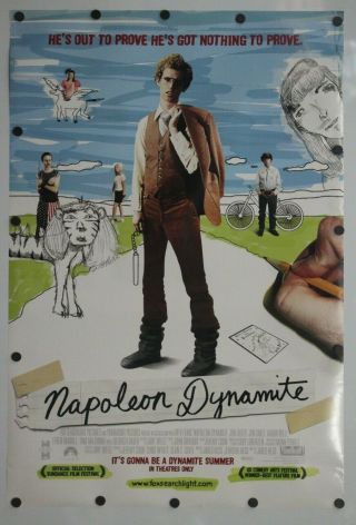 Napoleon Dynamite 2004 Double Sided Movie Poster 27 " X 40 "