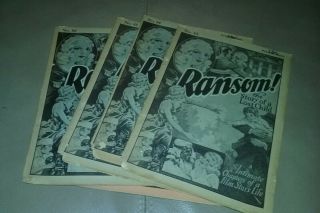 Vintage  Ransom Novels (4)