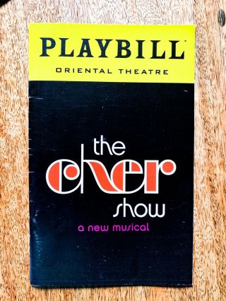 The Cher Show Playbill Chicago Pre - Broadway Premiere Stephanie J.  Block