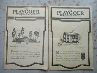 Two Playbills From Philadelphia - Anything Goes 1935,  Tobacco Road 1936
