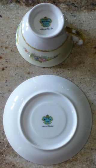 30 PIECE - SERVICE FOR 6 - MEITO CHINA - MEI68 - HAND PAINTED 10