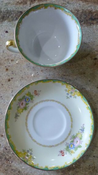 30 PIECE - SERVICE FOR 6 - MEITO CHINA - MEI68 - HAND PAINTED 9