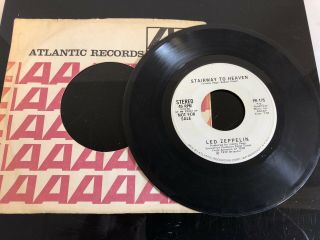 Led Zeppelin 45 Promo Stairway To Heaven White Label 2