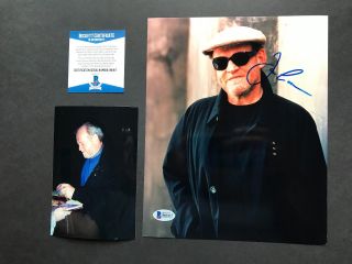 Joe Cocker Rare Signed Autographed 8x10 Photo Beckett Bas Cert Proof