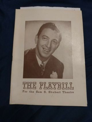Sam S.  Shubert Theatre Playbill 1942 " By Jupiter " Constance Moore