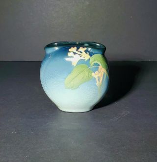 Wonderful Rookwood Art Pottery Vase Circa 1904 Signed Clara Lindeman