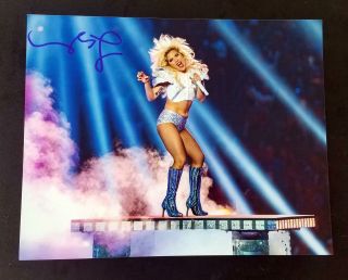 Lady Gaga Autographed Signed 8x10 Photo