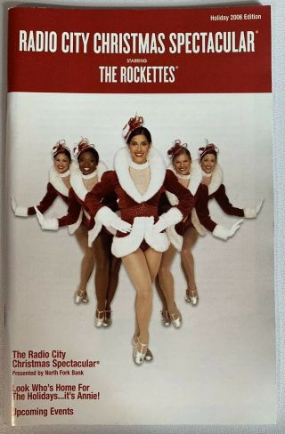 Radio City Christmas Spectacular Rockettes Souvenir Program Holiday 2006