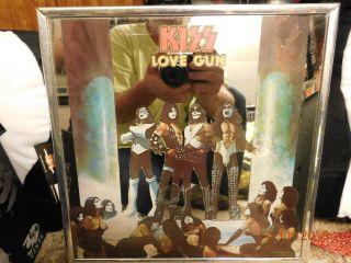 Kiss 1977 Love Gun Mirror Aucoin