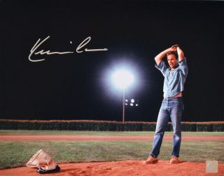 Kevin Costner Autographed Field Of Dreams 8x10 Photo Asi Proof