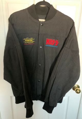 Authentic Kiss Alive / Worldwide ‘96 ‘97 Tour Road Crew Jacket X - Large