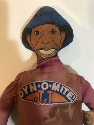 Vintage Good Times Dyn - O - Mite Jimmie JJ Walker - Plush Doll TV Collectible 1975 2