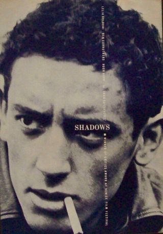 Shadows Japanese Press Movie Poster John Cassavetes Atg Nm